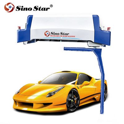 Automatic Washer System Stainless Steel Suppliers 4 Pcs 5.5KW Fans Car Touchless Car Wash Machine S9